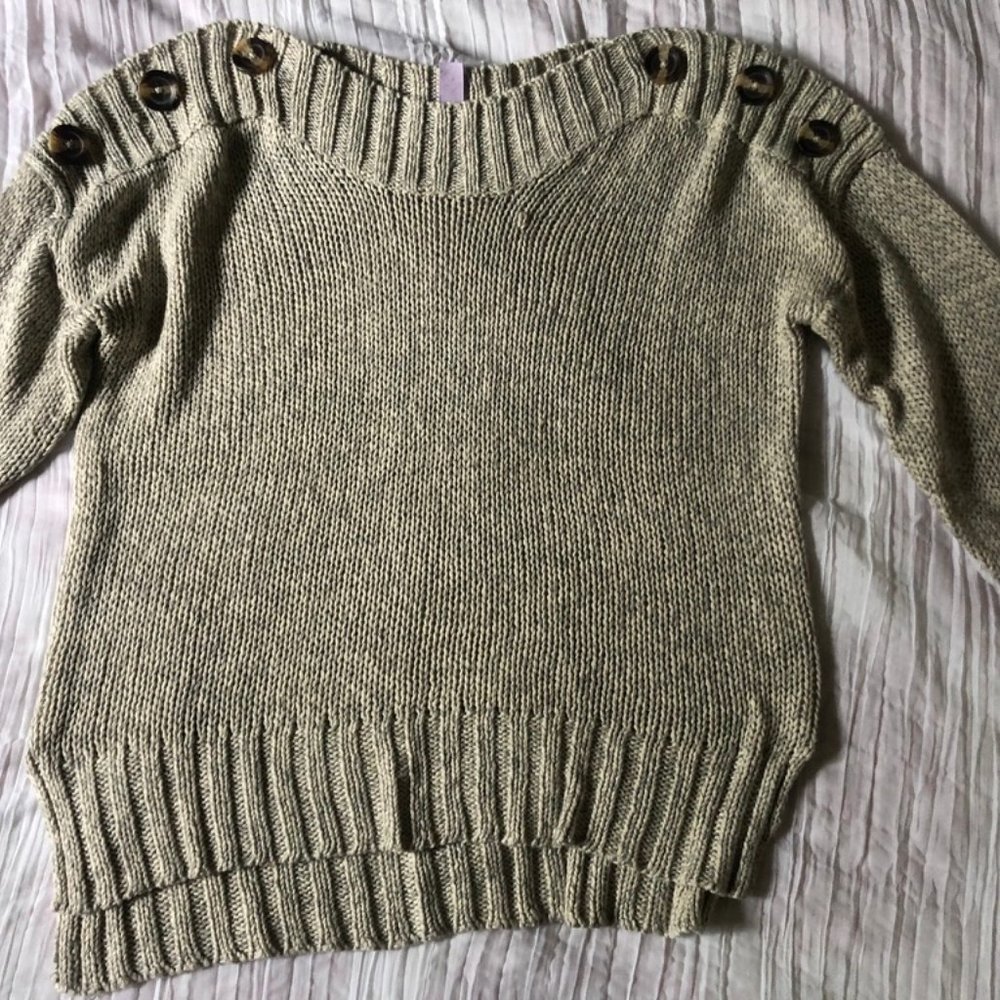 Slouchy Crew-Neck Sweater